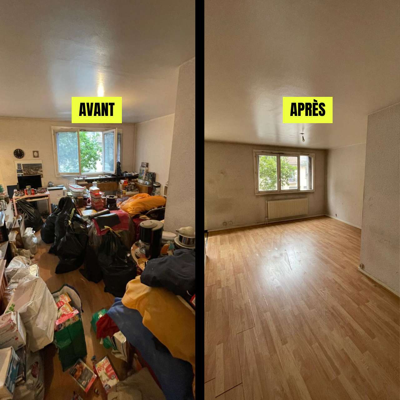 Miniature chaîne vidéo youtube nettoyage fenêtre avant après (1280 x 1280 px)